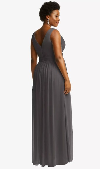 The Dessy Group Style #2894 #1 Charcoal Gray thumbnail