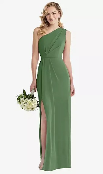 The Dessy Group Style #8156 #0 Vineyard Green thumbnail