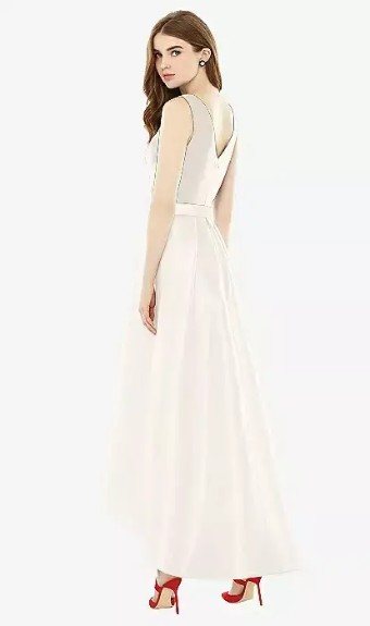 The Dessy Group Style #D723 #1 Ivory thumbnail