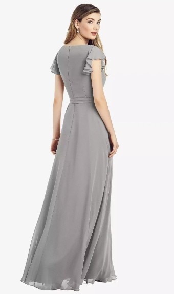 The Dessy Group Style #6817 #1 Chelsea Grey thumbnail