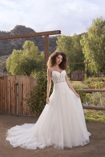 Beloved by Casablanca Wilder Front Bodice #0 Silver Blush/Nude/Ivory/Silver thumbnail