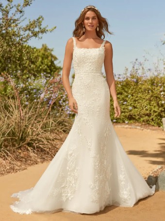 Maggie Sottero Albany (Lined) (Sparkle Tulle) #0 Ivory thumbnail