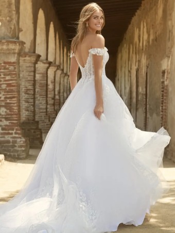 Maggie Sottero Harlem (Sparkle Tulle 1) #1 Diamond White thumbnail