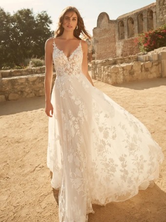 Maggie Sottero Winter (UnLined) #0 Ivory/Soft Pearl thumbnail