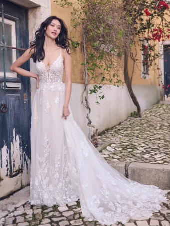Maggie Sottero Rayna #0 Ivory/Blush thumbnail