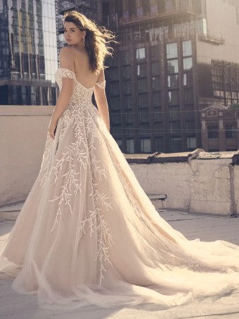 Maggie Sottero Oriana #1 Ivory/Blush thumbnail