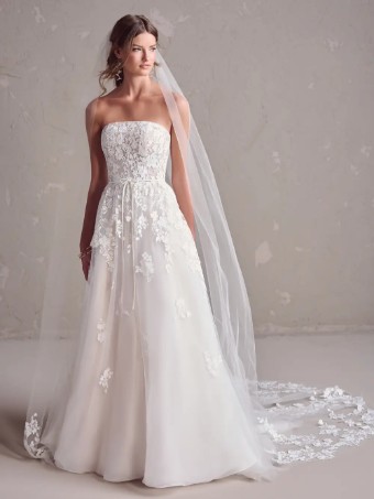 Maggie Sottero Avalon #0 Ivory/Soft Blush thumbnail