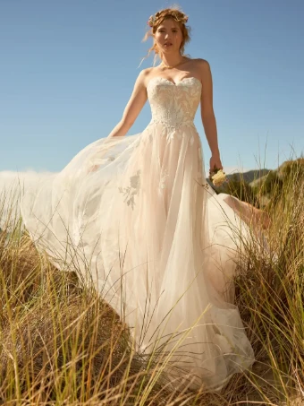 Rebecca Ingram Hattie Lane Lynette #0 Ivory/Blush thumbnail