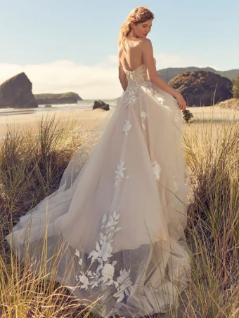 Rebecca Ingram Hattie Lane Lynette #1 Ivory/Blush thumbnail