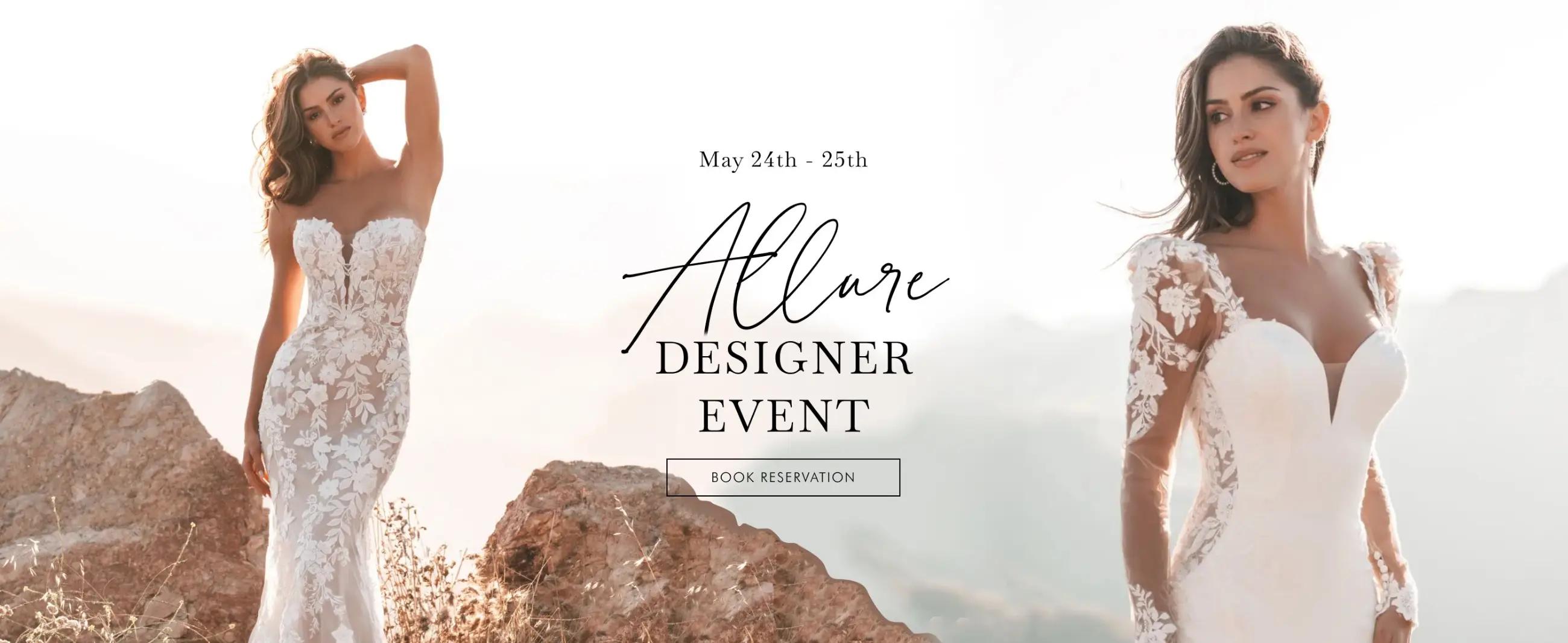 Allure Designer Event desktop banner