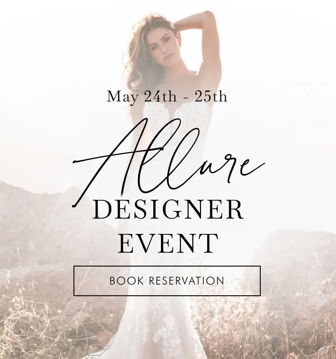 Allure Designer Event mobile banner
